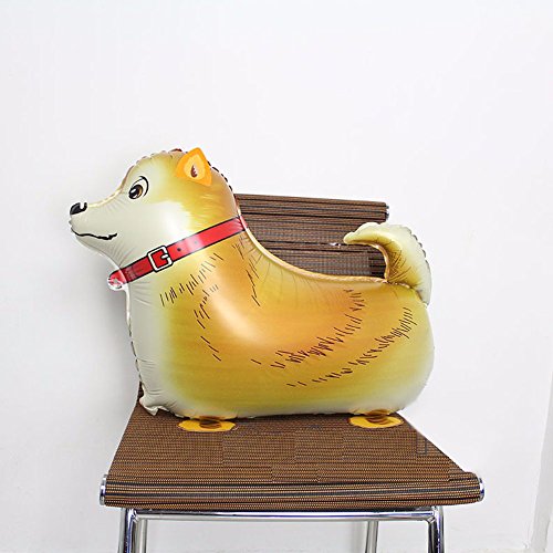 6pcs Puppy Dogs Birthday Balloons for Animal Theme Birthday Party Decorations