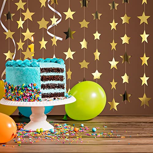 Glitter Star Paper Garland Banner Hanging Decoration for Graduation Wedding