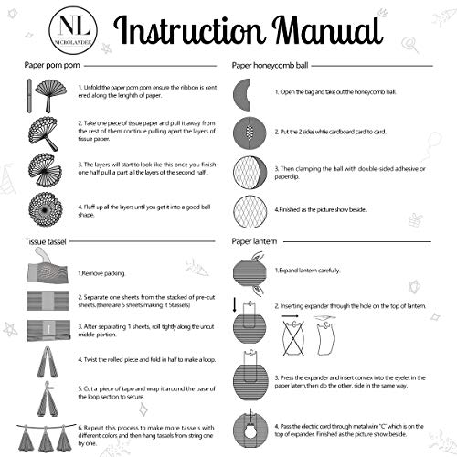 Black and Gold Party Decorations Black Gold Tissue Paper Pom Poms for Graduation Birthday Party Decorations