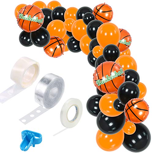 110 Pcs Basketball Theme Balloon Garland Arch Kit for Baby Shower Birthday Party