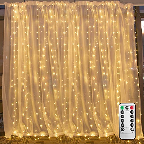 9.8 Feet Hanging Window Curtain Lights for Wedding Decorations and Party