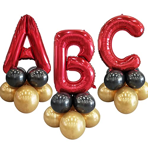 40 Inch Giant Jumbo Helium Foil Mylar Letter Balloons for Party Decorations