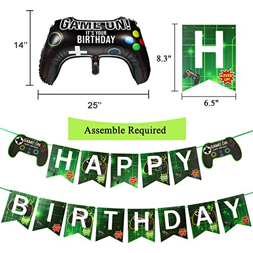 105pcs Video Game Party Balloon Garland Kitfor Boys' Birthday Party Decorations