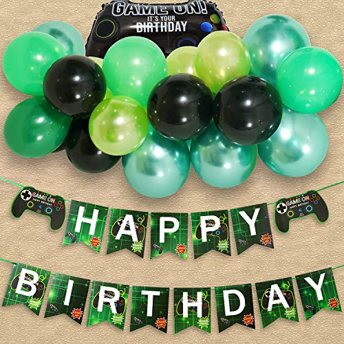105pcs Video Game Party Balloon Garland Kitfor Boys' Birthday Party Decorations