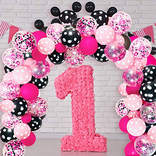 117pcs Mouse Balloon Garland Arch Kit for Theme Party Baby Shower Birthday Decoration