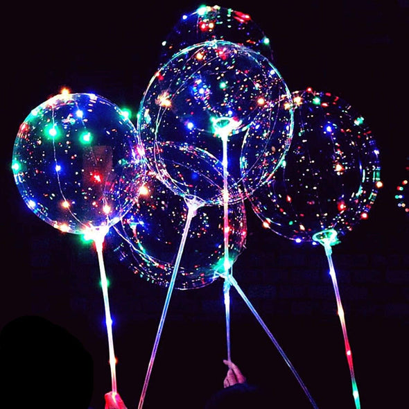 35cm Wedding Birthday Party Led Bobo Balloons Holder Sticks