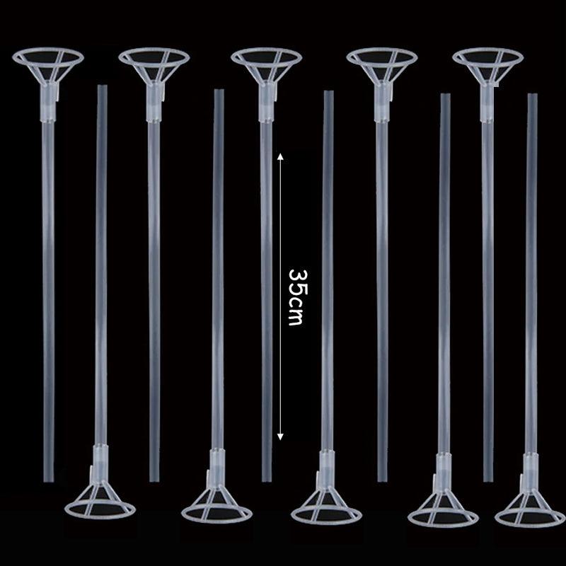 35cm Wedding Birthday Party Foil Balloons Holder Sticks - If you say i do