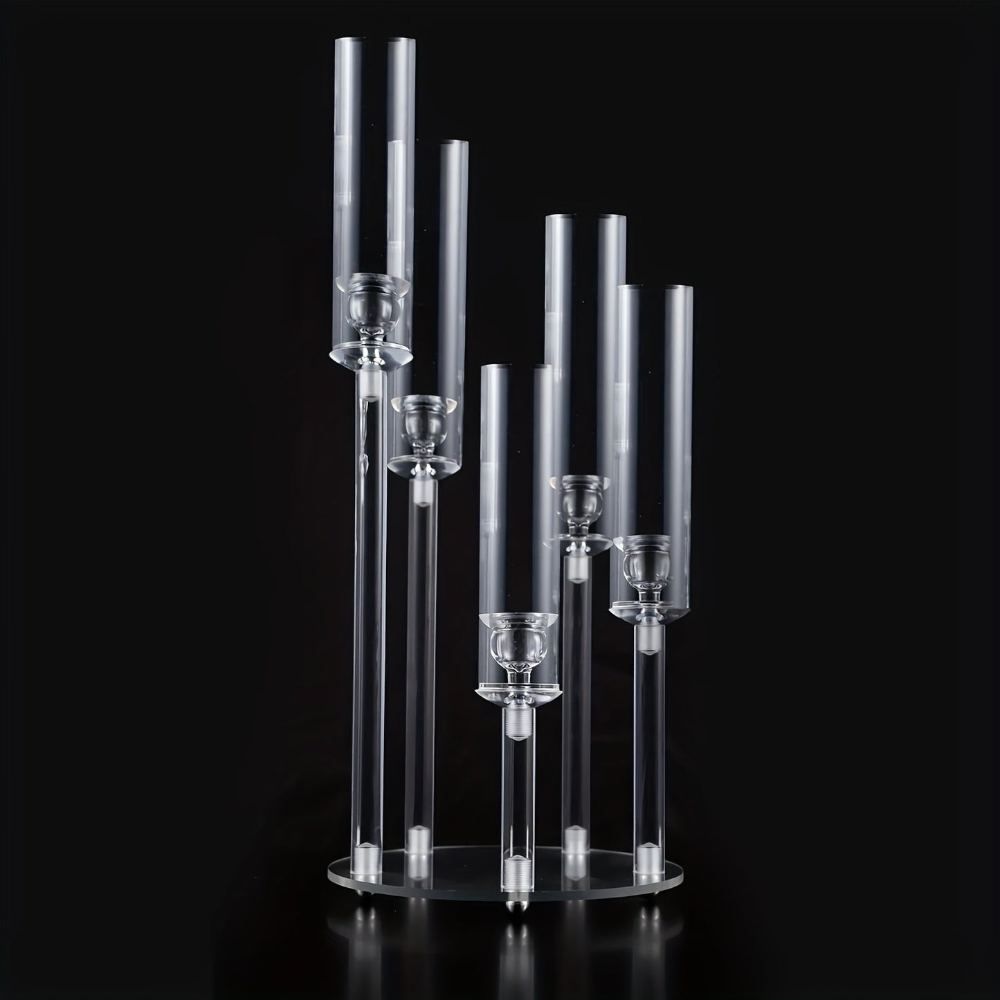 5-Arm Candle Holder — Enchant Your Home with Timeless Warmth and Sparkling Elegance
