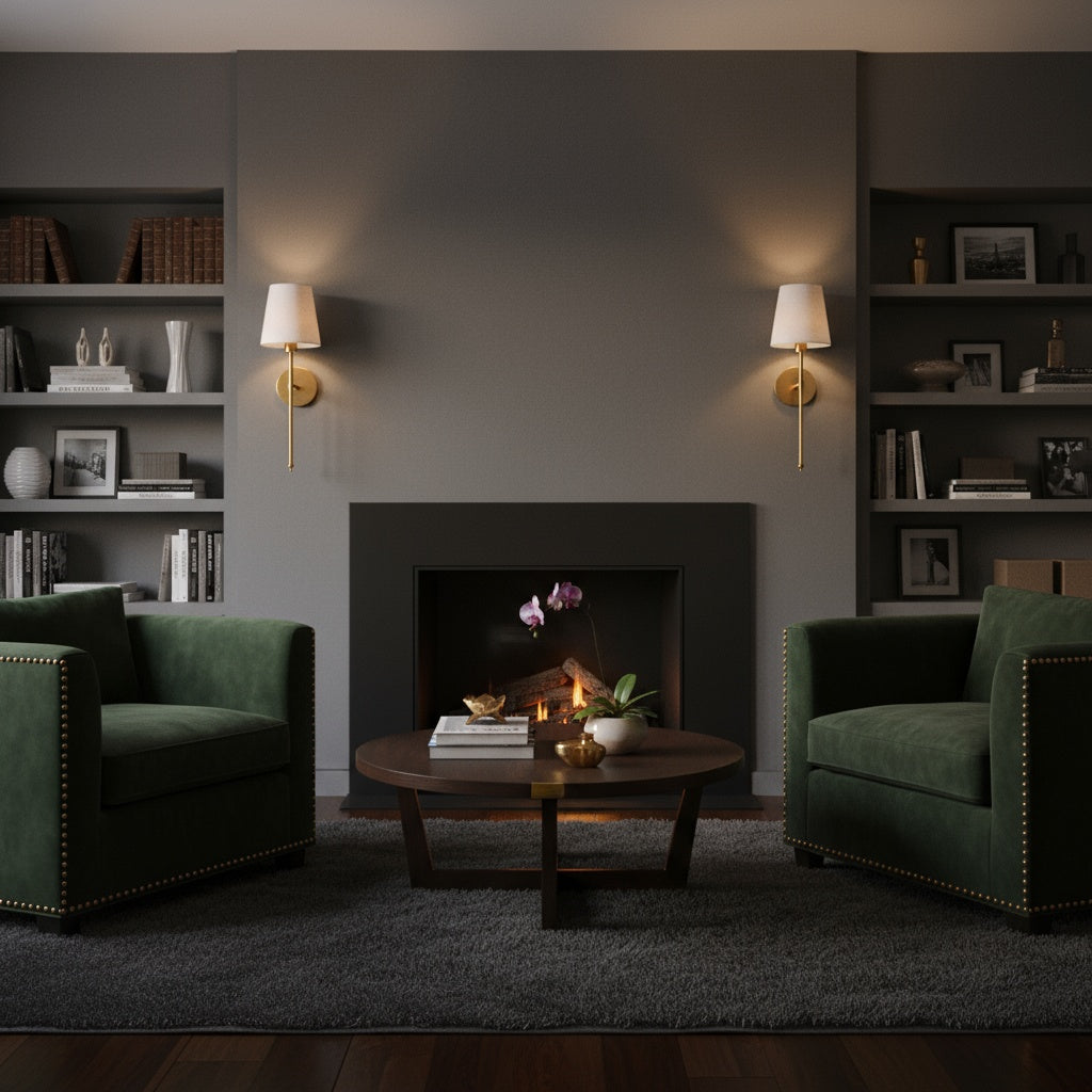 Wireless Wall Sconces | Transform your space with soft lighting - no wires, no hassle (Set of 2)