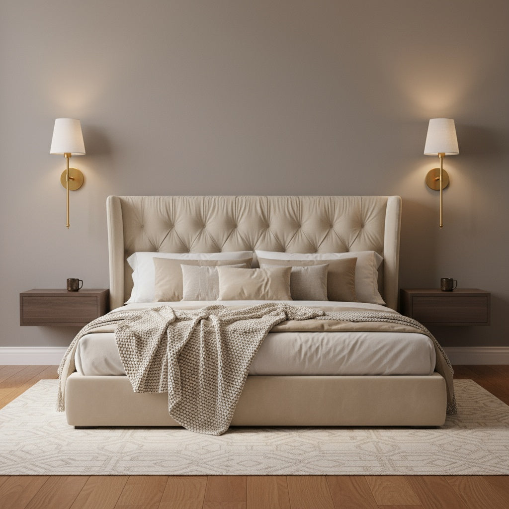 Elegant Wireless Wall Sconces - Tool-free installation