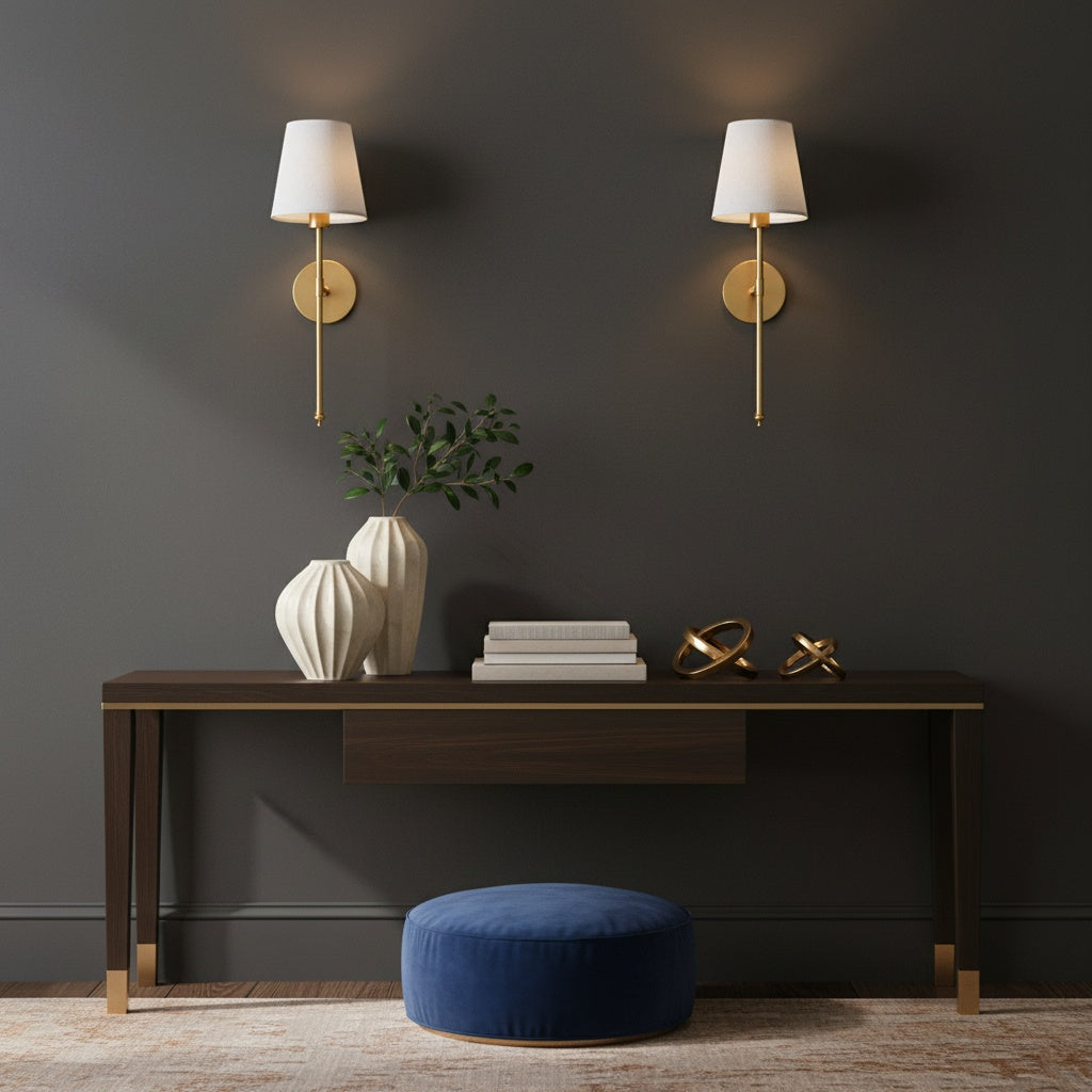 Elegant Wireless Wall Sconces - Tool-free installation