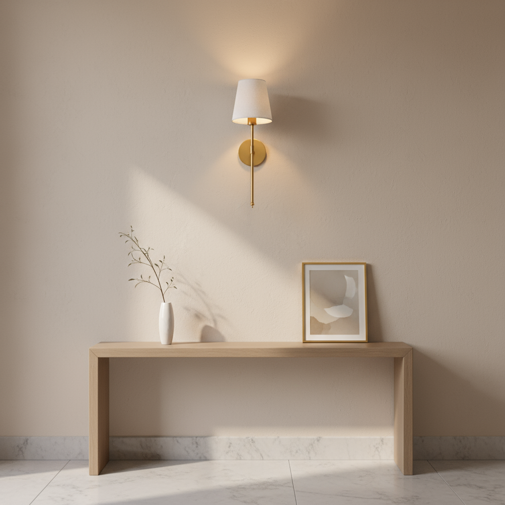 Elegant Wireless Wall Sconces - Tool-free installation