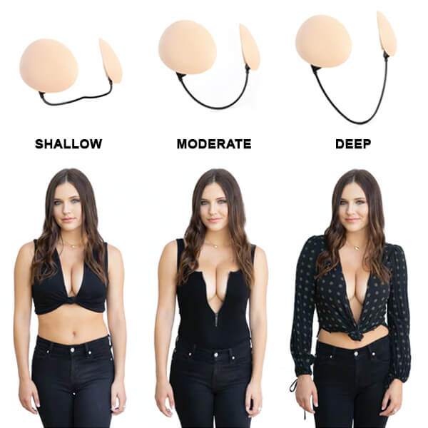 PlungeBra™ - Invisible Push Up Bra