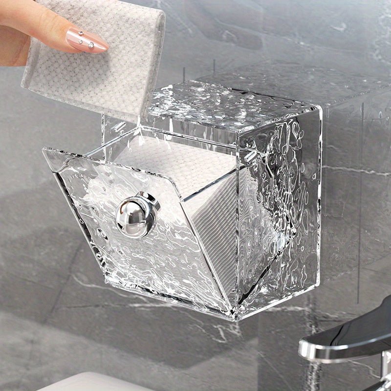 GlamoraCase — Wall Mounted Clear Makeup Organizer
