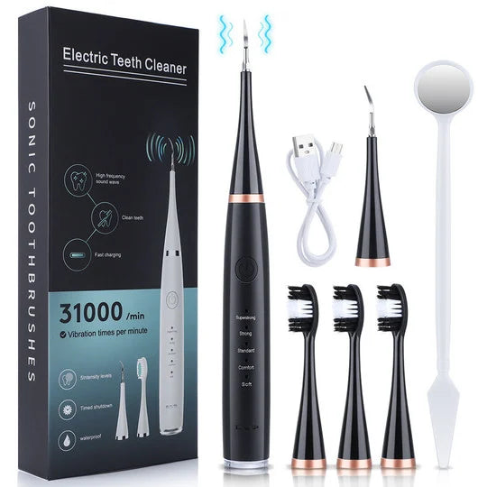 SmilePulse Ultrasonic Dental Cleaner for Plaque and Tartar Removal