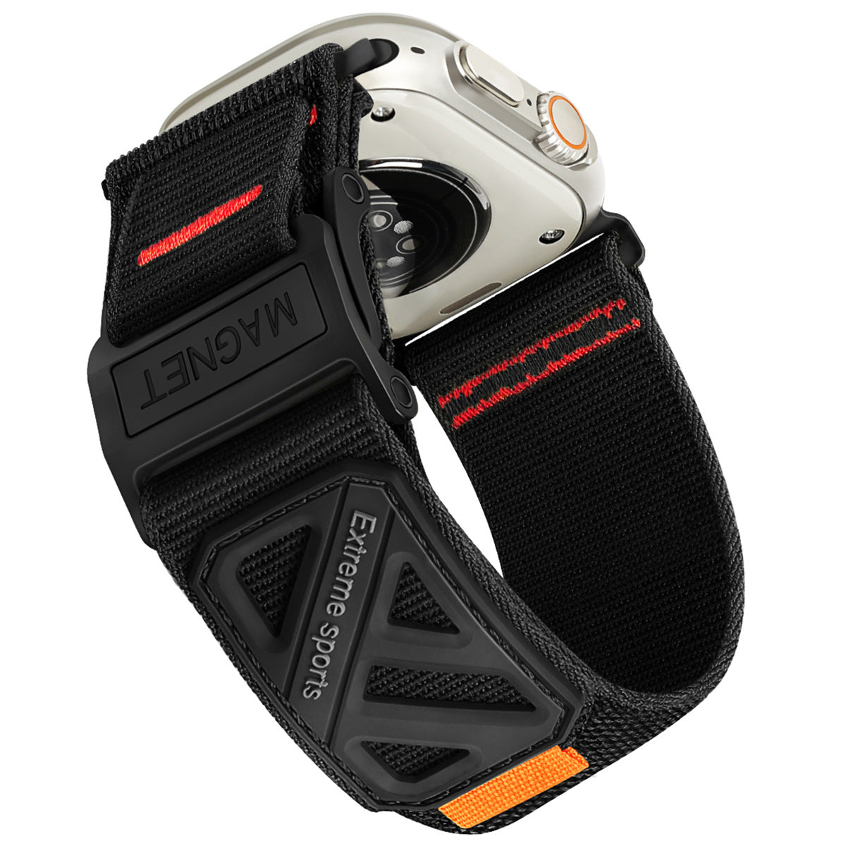 Magnetic Nylon Strap for Apple Watch – Durable and Stylish