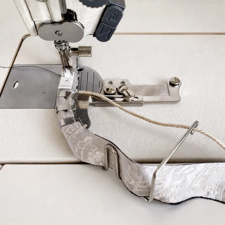 Double Fold Bias Tape Binder | Automatic Double Fold Direction | Stainless Steel | SeamGuide