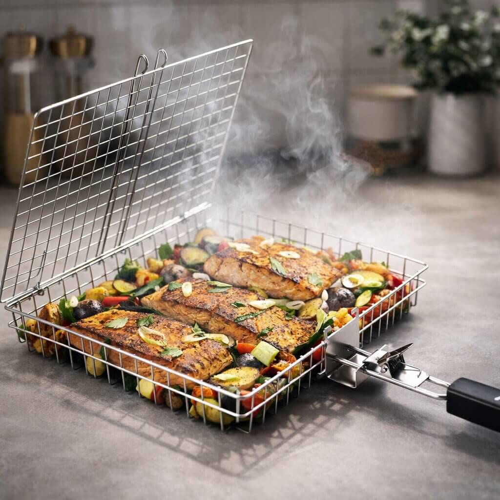 Flame Shield – Secure Grip for Perfect Grilling Experiences