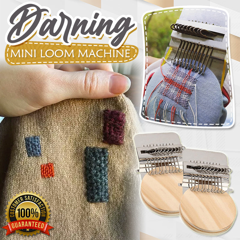 Clothing Mending | Small Weaving Loom | Neat Darning Repair | ThreadMaster