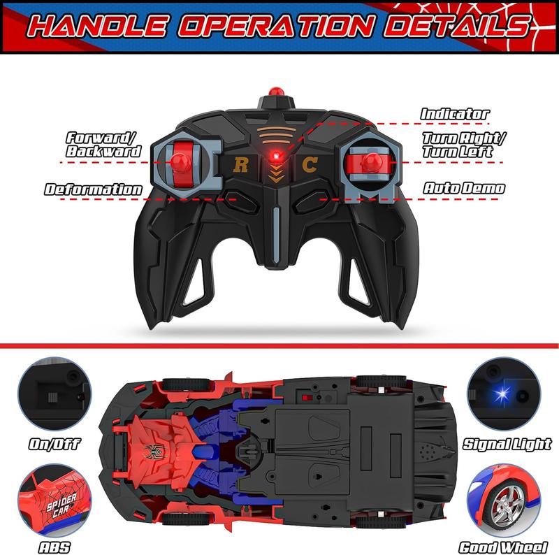 Remote Control Transforming Robot Car