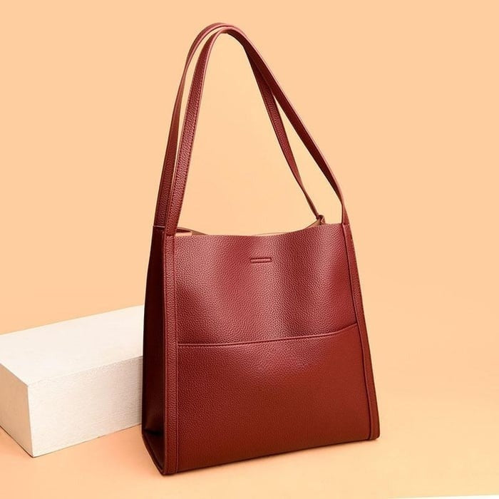 Noelle™ Leather Shoulder Bag