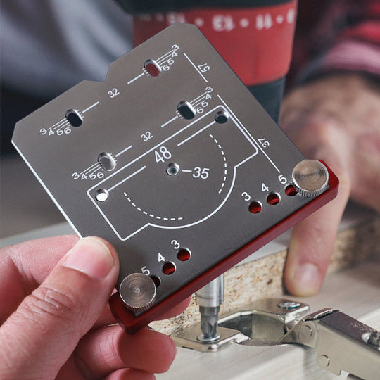 Hinge Drilling Set for Effortless and Flawless Furniture Assembly