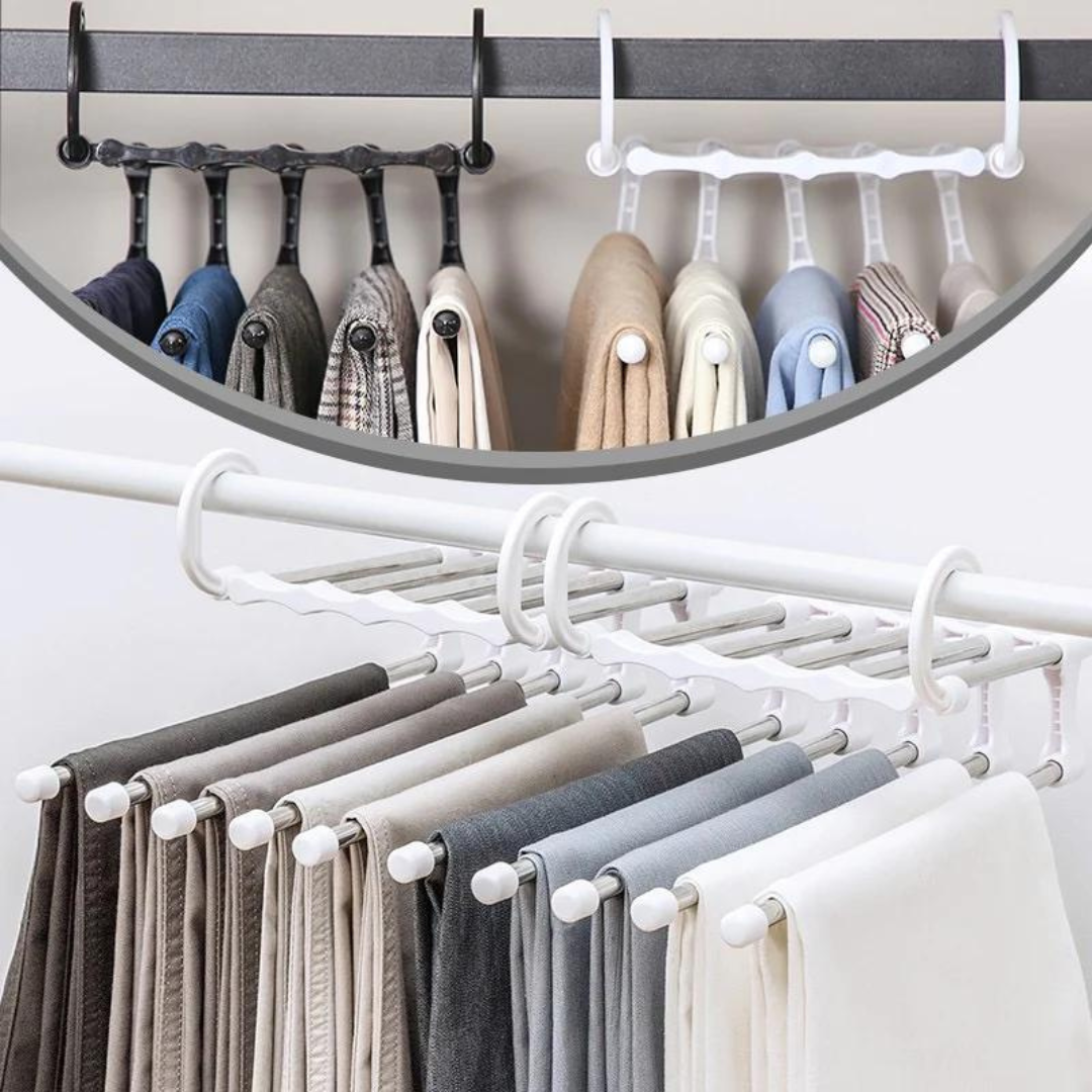 Clothes Hangers | Ultimate Space Saving | Collapsible Multi-Hanger Setup | FlexRack