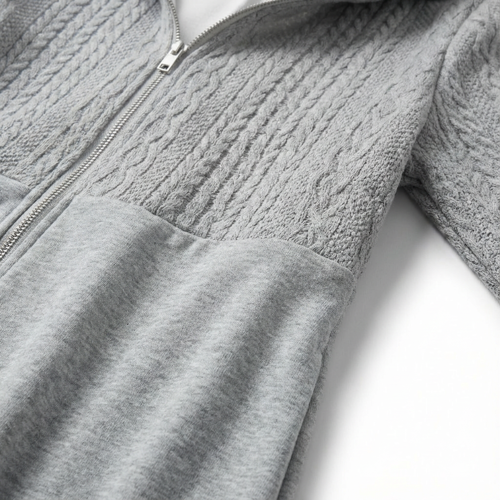 ComfortLux™ – Hooded Zip Jacket