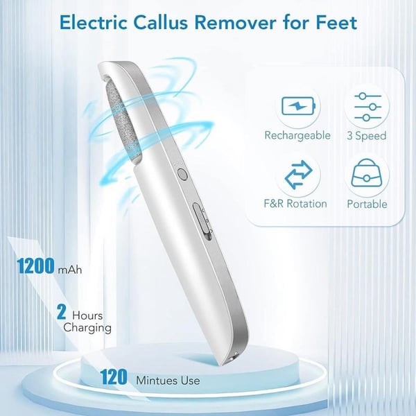 Electric Foot Callus Remover for Smooth Heels