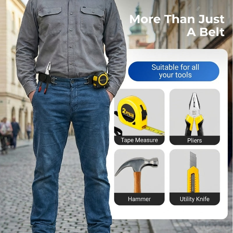 Flexibel™ – Buckle-Free Stretch Belt with Hidden Hook Closure