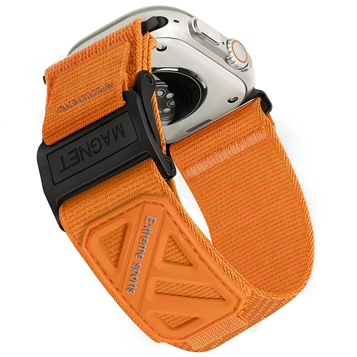 Magnetic Nylon Strap for Apple Watch – Durable and Stylish