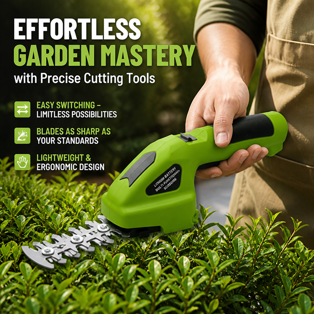 Effortless Garden Mastery with Precise Cutting Tools
