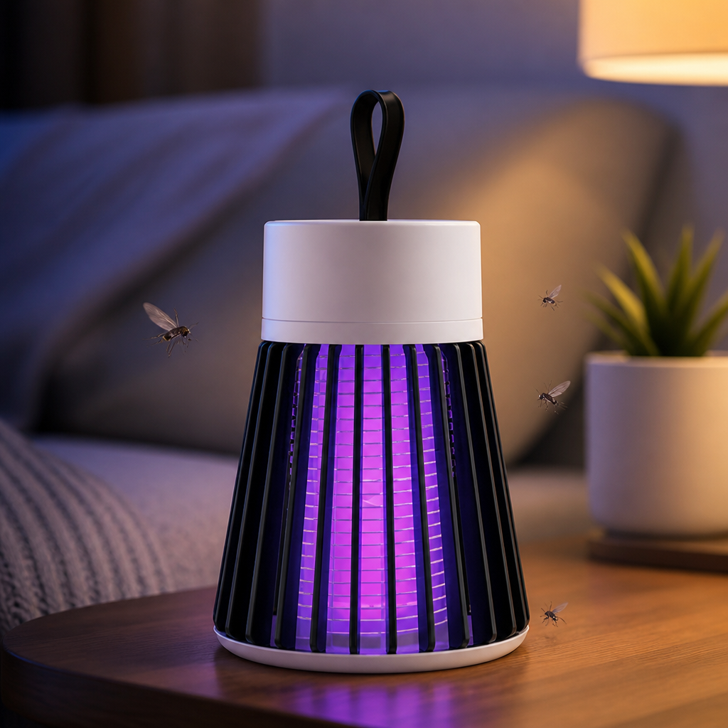 ZephyrGuard Mosquito & Fly Trap Lamp — Silent, Chemical-Free Protection for Peaceful, Bite-Free Living
