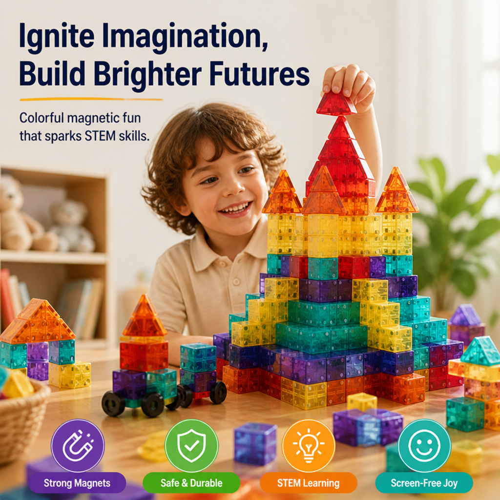 LuminaBlocks — Ignite Your Child’s Confidence with Every Strong, Colorful Build