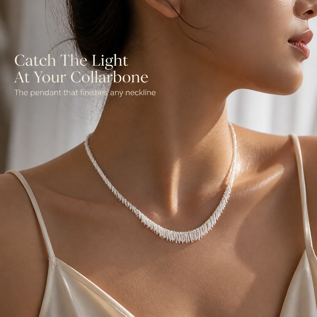 CascadeLuxe — Flowing Gold Elegance That Keeps You Comfortable All Day