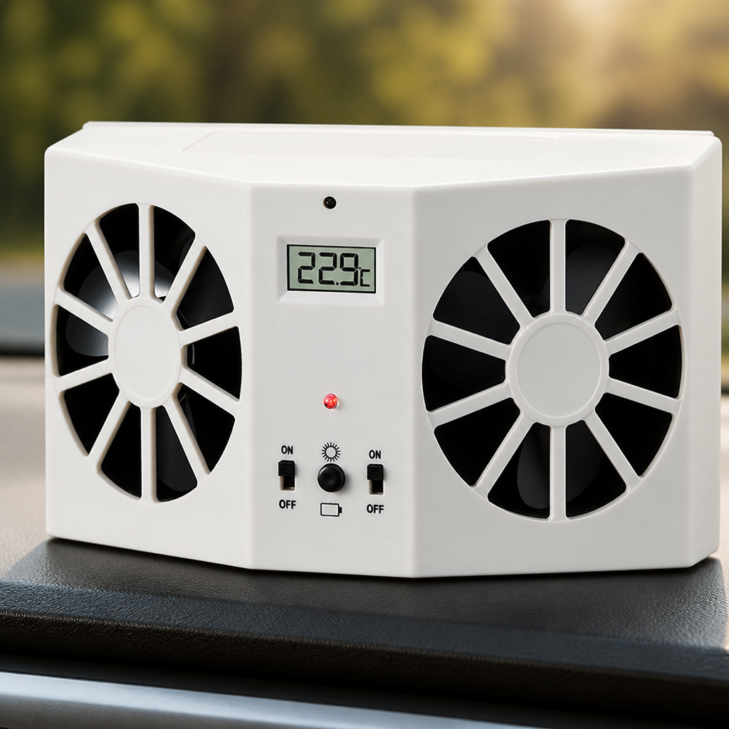 SunBreeze — Banish Heat and Odors Instantly for a Fresh, Cool Ride Every Time