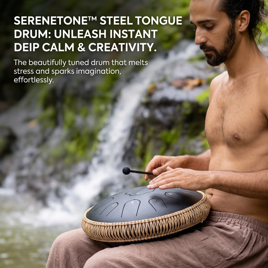 SereneTone — Instantly Unleash Deep Calm and Effortless Creativity