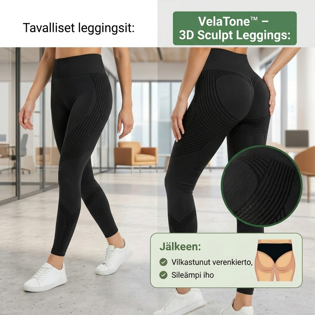 VelaTone 3D Sculpt Leggings — Ignite Your Muscles and Reveal Smoother, Tighter Skin Instantly