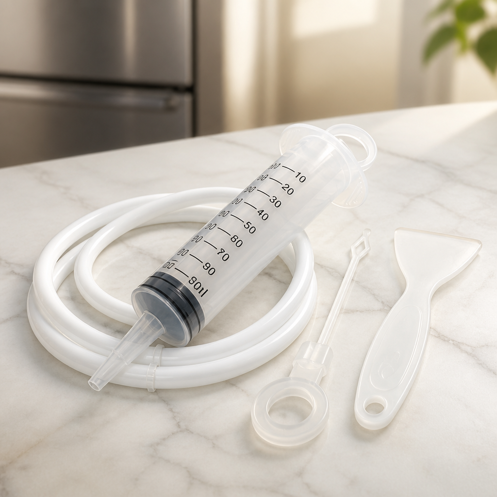 FreshFlowFix — Instantly Stop Leaks and Evict Fridge Odors for Good