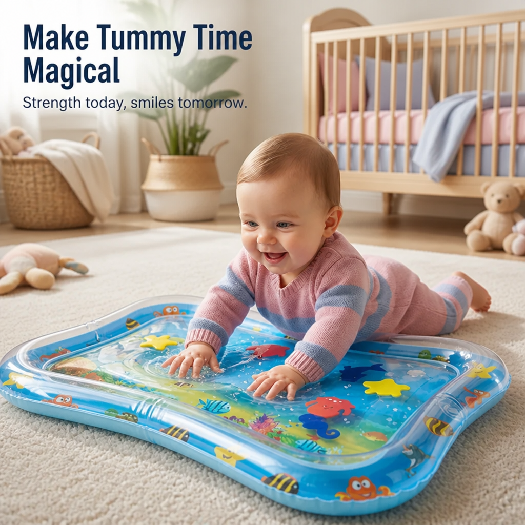 AquaNest — Transform Tummy Time into a Captivating Journey of Strength and Joy