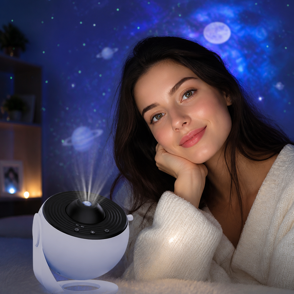 LumaDream™ — Transform Your Night into a Soothing Cosmic Escape