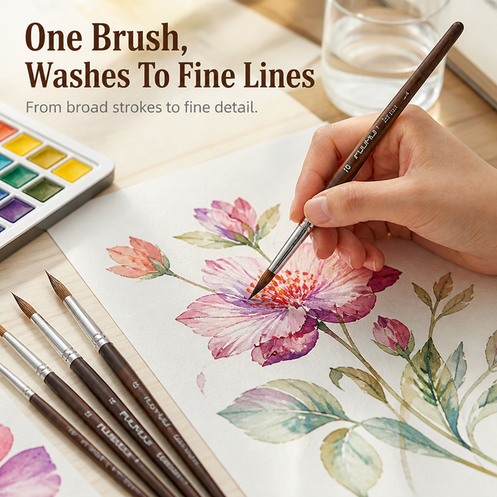 LumaBrush Premium Artisanal Brushes — Paint Every Detail with Effortless Precision and Endless Comfort