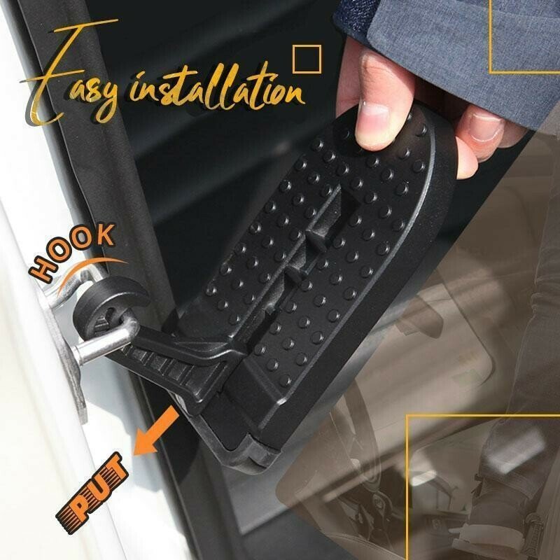 EasyStep AutoFold™: The Convenient Foldable Car Rack Step for Hassle-Free Access!