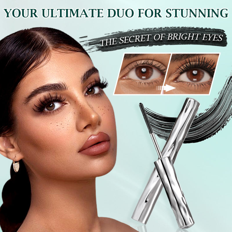 LumeLux™ Lash Duo — Lengthen, Lift & Hold Your Lashes 24 Hours, Clump-Free