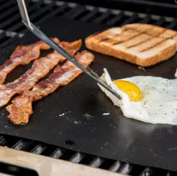 Non-Stick BBQ Mat | Easy Clean Grilling | Ideal for Meat, Fish, and Veggies | GrillClean