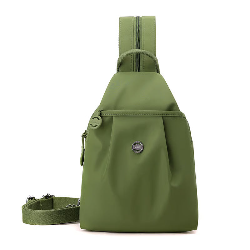 2-Way Commuter Backpack Crossbody Bag for Daily Use