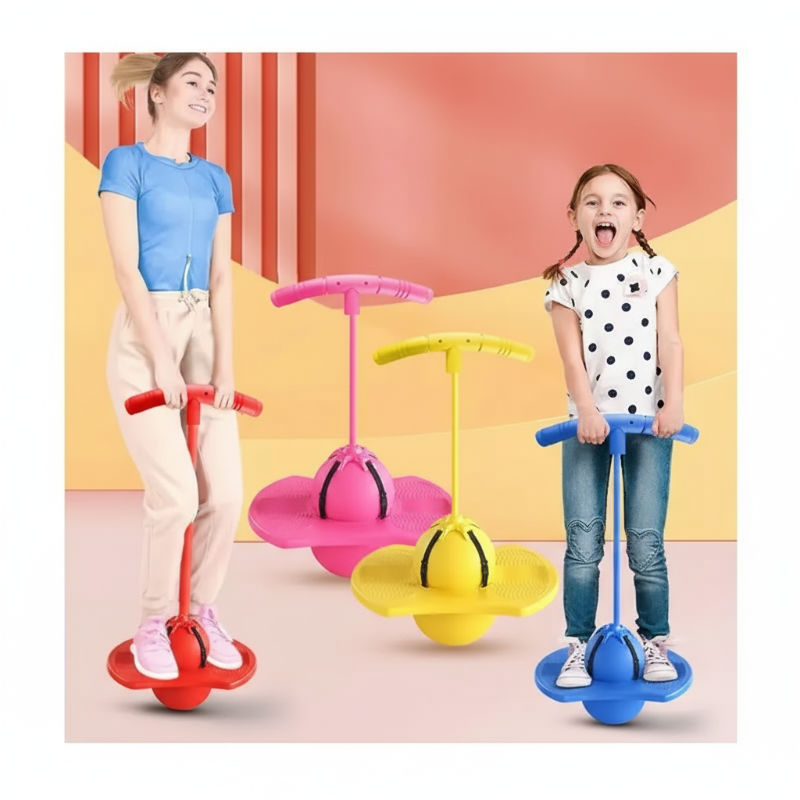 BounceVortex — Kids Balance Hopper Ball with Handle for Active Play