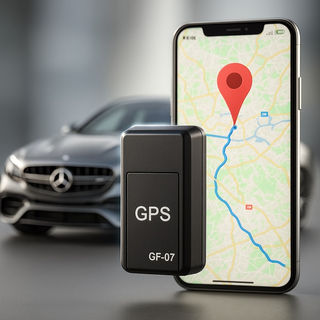 GPS Locator | Compact GPS Device without Subscription | Live Tracking | Magnetic & Stealthy | Locaro