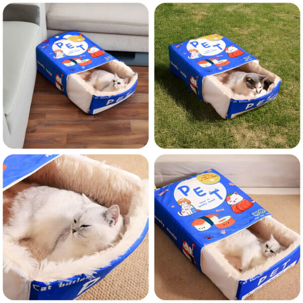 Cozy Retreat for Your Cat – A Safe Haven of Comfort