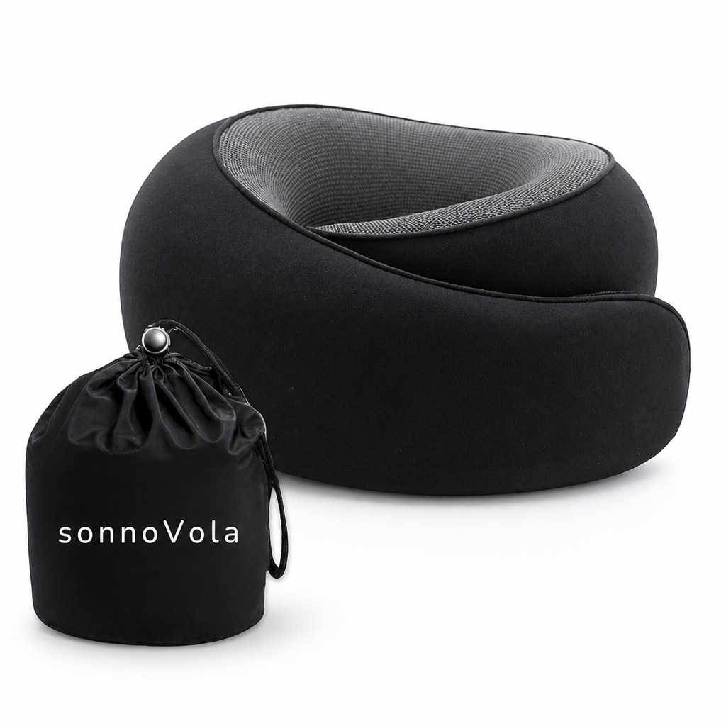 VoyageEase Neck Pillow — Arrive Refreshed and Pain-Free, Every Single Trip